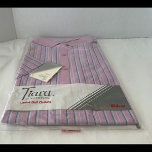 Wilson women’s short sleeve Large golf shirt